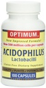 Optimum Acidophilus Lactobacilli Kapsle, 100 Počet