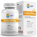 7c Sam e 400mg dodatek (S- Adenosylmethionin), Vitamin B6, B12 Přidáno k vylepšení Sam- e účinnost, Mood a Joint Comfort, Vegan, Non- GMO, Gluten- Free, 60 Enteric Coated Kapsle