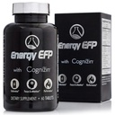 Energy EFP Brain Booster - 60Ct Nootropní energetické doplňky pro Focus & Stamina s Citicoline, Vitamin B, Ashwagandha, L-Theanine, Ginseng