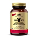 Solgar Formule VM-75, 60 Tablet - Multivitamin s chelatovanými minerály - Vitamin A, B6, B12, C, D, E - Biotin, hořčík, vápník, železo, zinek - Vegan, gluten zdarma, mlékárny zdarma, Kosher - 60 Služeb