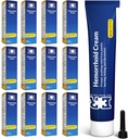 Ever Ready First Aid Hemoroid Pain Relief Ointement - Rychlá léčba pro svědění, otoky a maximální síla bolest, 2 oz (57g) per Tube - 12 Pack