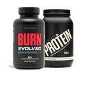 Socha národa V Shred Burn Evolved 2.0 a protein Vanilla Powder Bundle