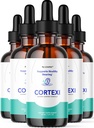 LIVORKA Cortexi Oral Drops to Drink - Formule pro zdraví sluchu, Podpora sluchu - Balení 5 lahví (150 denní dodávka)