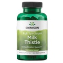 Swanson Full Spectrum Milk Thistle Heat Health Supplement pro dospělé, kteří hledají přírodní detoxikaci a antioxidant Support - 500 mg (100 Vegan Kapsle)