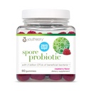 Youtheory Spore Probiotic - Vegan Gut & Digestive Support * - Obsahuje Bacillus Coagulans - Dairy, Soy, & Gluten Free - 60 Gummies