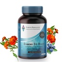Diamond Eye Health - Přírodní vitaminy pro kompletní oční podporu - Zdravé oční vitaminy - Eye Health Vitamíny pomoci zachovat stárnutí očí - Vegan, gluten- Free, Dairy- Free - (90 Počet)