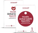 NANOWELL HeartOn Active CoQ10 Kaneka Ubiquinol 100 Plus doplněk pro zdraví srdce - 30 Softgels X 1 Box na 1 měsíc (30 Počet)