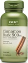 GNC Bylinný Plus Skořice Bark 500mg dodatek, Tradiční Ayurvedic Herb, 100 Služeb