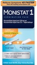 Monistat 1 den Yeast Infekce Léčba žen, 1 Miconazole Ovule Vložit & Externí Monistat Anti- Itch Cream Bundle