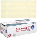 Dynarex Wound Closure Strips - Sterilní, Poskytuje sterilní podporu malých kusů a kůže s sutami, stehy, & Staples and Aftercare, bílá, 1 / 4 "x 3" - 1 box 50 Strips