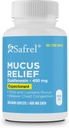 Safel Pharma Mucus Relief Guaifenesin 400 mg - Fast Acting Expectorant, Thins and Loosens Mucus, Relieves Chest Congestion, Cough, Cold and Flu Is124; (300 Počet (balení po 1))