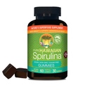 Nutrex Hawaii Spirulina 124; Pěstované venku v Kona Hawaii 124; Přírodní Superfood dodatek (60 Počet, Gummy)