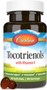 Carlson - Tocotrienols, 40 mg, s Natural- Source Vitamin E, Gamma, Alfa, Delta, Beta, Udržitelně sourced, 90 Softgels