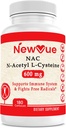 N- acetyl L- cystein (NAC) 600mg, 180 tobolek - Non- GMO, bez glutenu