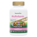 NaturesPlus Animal Parade Gold Multivitamine Children 's Chewables - Watermeloun Flavor - 120 Animal- Shaped Tablety, Balení 2 - Vitamin D3, K2 & Probiotika - Vegan, Gluten Free - 120 Celkem
