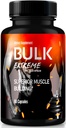 Bulk Extrémní Superior Muscle Building Advanced Formule, Bulk Extrémní pro Lean Muscle Mass pro muže, Všechny přírodní Muscle Builder, Mužské pilulky pro fyzickou výkonnost, Recenze (60 Kapsle)
