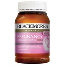 Blackmores Těhotenství a dýchání -Krmení GOLD Formule 180 čepice od Blackmores LTD