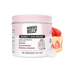Wonderbelly Bloat + Gas Relief, Extra síla Žvýkací tablety, s 125 mg Simethicone, No Talc nebo Barvy, Jahodový koláč, 42 Počet