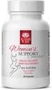 Menopauza Relief doplňky - Ženský podpůrný komplex přírodní - Black Cohosh Kapsle, Menopauza doplňky pro ženy, Menstrual Regulator, Licorice Root, Požehnaný Thistle, 1 Lahvička (60 Kapsle)