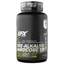 EFX Sports Kre-Alkalyn Hardcore CLANE124; Termogenní pH Správné Creatin Monohydrát Pill dodatek CLANE124; Energy & Strength Pre Workout CLANE124; 40 Servings, 120 Kapsle