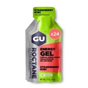 GU Energy Roctane Ultra Endurance Energy Gel, Vegan, gluten- Free, Kosher, a Dairy-Free On-The- Sports Nutrition for running, Cyklistika, turistika nebo lyžování, Jahoda Kiwi (24 Packets)