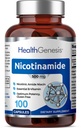 B-3 Nikotinamid 500 mg 100 kaps - Nikotinový amid Niacin přírodní flush- bez vitaminové receptury - podporuje zdraví kožních buněk