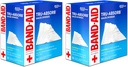 Band Aid Brand First Aid Products Tru-Absorb Sterile Gauze Sponges for Cleaning and Cushioning Wounds, Low- Lint Design, 4 palce o 4 palce, 50 Počet (Pack of 2)
