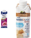 Nepro Nutrition Shake for Dialysis Pacienti s 19g Protein, 420 Calories, Mixed Berry, 24 Počet a NovaSURCE Renální vzorec pro dialýzu Pacienti s 475 Calories, 22g Protein, Mocha, 24 Počet