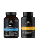 Antická výživa SBO Probiotika Kapsle, Ultimate, 60 Počet + vitamín D Kapsle, 90 Počet