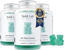 Unichi Hair Growth Gummies 3- Pack, 5200mcg Biothin s zinkem, Pantotenová kyselina a vitamin A, C, E pro silnější a silnější vlasy pro ženy, (180 Počet)