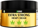 5kind Extra Silný Hemp Cream 6.76 fl oz- Maximální síla - Natural Soothing Relief Joint Cream - Muscle Rub pro dolní část zad, spojky, krk, kolena a ramena