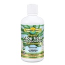 Dynamic Health Organic Aloe Vera Juice w / Micro Pulp, Neochucené 124; No Add Sugar, Umělá barva nebo Sweeteners, No Gluten nebo BPA Creditor 124; 3oz, 8 Serv