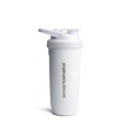 Smartshake Reforce Stainless Steel Shaker Lahvička - Neizolovaný Unisex Gym Lahvička 124; Metal Shaker Lahvičky - 900 ml LAHVIČKA 124; 30 oz - Leakproof Screw-On Lid - DEHP & BPA zdarma (bílá)