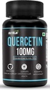 Quercetin 100mg Kapsle - Standardizované na 95% Capsule 124; Vysoce purifikovaný a biologicky dostupný dodatek CP124; Přírodní bioflavonoidy a silné antioxidanty (30 Kapsle)