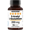 MONOHERB S- acetyl L- glutathione 200mg - 90 Vegetariánských tobolek