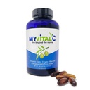 MyVitalC Pure ESS60 Extra Panenský olivový olej Softgel Kapsle - Vysoká síla Antioxidant dodatek s čistým olivovým olejem - Ústní dodatek - doplňky pro muže a ženy - 180 Softgels