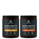 Starověké nutriční kostní protein prášek, kuřecí polévka, 15 porcí + porce kostní bílkoviny, bazalka rajčatová, 15 porcí