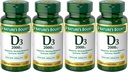 Nature 's Bounty Vitamin D3 2000 IU Softgels 150 ea (Balení po 4)