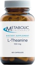 Metabolická údržba 100mg L- theanine dodatek k podpoře zdravého soustředění a relaxace - L- Theanine Suntheanine Amino Acid for Supporting Stress Response (60 Kapsle)