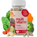 Zahler - Denní multivitamin pro ženy a muže s energetickými vitamíny, minerály & železo (60 hrabě) Košer Muži & Womens Multivitamíny pro zdravou energii - Multi vitamíny pro dospělé - Vyrobeno v USA Doplňky