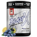 Old School Labs S124; Blast X Advanced Pre Workout Powder, Intense Energy Booster Prework for Men & Women S124; Blueberry Lemonade