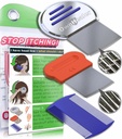 OWNHEALER Professional Lice Comb Kit - for Lice, Nits, and Dandruff Removal. Rychlé výsledky pro ošetření víček hlavy - vhodné pro všechny typy vlasů. Peine para piojos y liendres.
