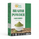 Byliny Botanica Brahmi Powder Bacopa Powder Centella Asiatica Ayurvedic Herb, přírodní péče o vlasy, podporuje růst vlasů 124; 5.5 oz (150 GMS)