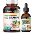Leg Cramps 100 Kapsle & Turmerická tinktura 2 Fl. Oz.