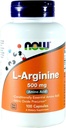 Foods Arginine 500 mg, 100 tobolek (Balení po 2)