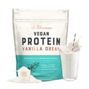Live Conscious Vegan Pea Protein Powder - Vanilla Dream Flavor Blend 124; Plant- Based Vegan Protein Blend - Pea, Brown Rice, Pumpkin, Sacha Inchi Blind 124; 20 Servings 18 oz