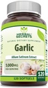 Bylinné tajemství Česnek dodatek 124; 5000 Mg per Serving 124; 120 Softgels 124; Non- GMO 124; gluten zdarma 124; Vyrobeno v USA