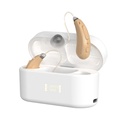 Sluchové pomůcky pro seniory, Dobíjecí 16kanálová OTC naslouchací pomůcka pro dospělé ztráty sluchu, Sluchové pomůcky s předstihem proti hluku, Superior Sound Quality, Automatické zapnutí / vypnutí