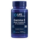 Life Extension Gamma E Mixed Tocopherols & Tocotrienols - Complete Vitamin E Spectrum, Antioxidant Protection - Non- GMO, Gluten- Free - 60 Softgels
