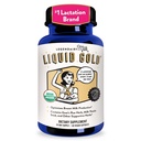 Legendární mléko tekuté zlato Kojení Podpora 124; Kojení dodatek s Organic Goats Rue, Mléko Thistle, Shatavari, Fennel, Alfalfa & Anise Supplementary, 60 Počet